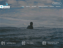 Tablet Screenshot of madswimmer.com